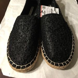BRAND NEW ZARA FLAT SHOES BLACK